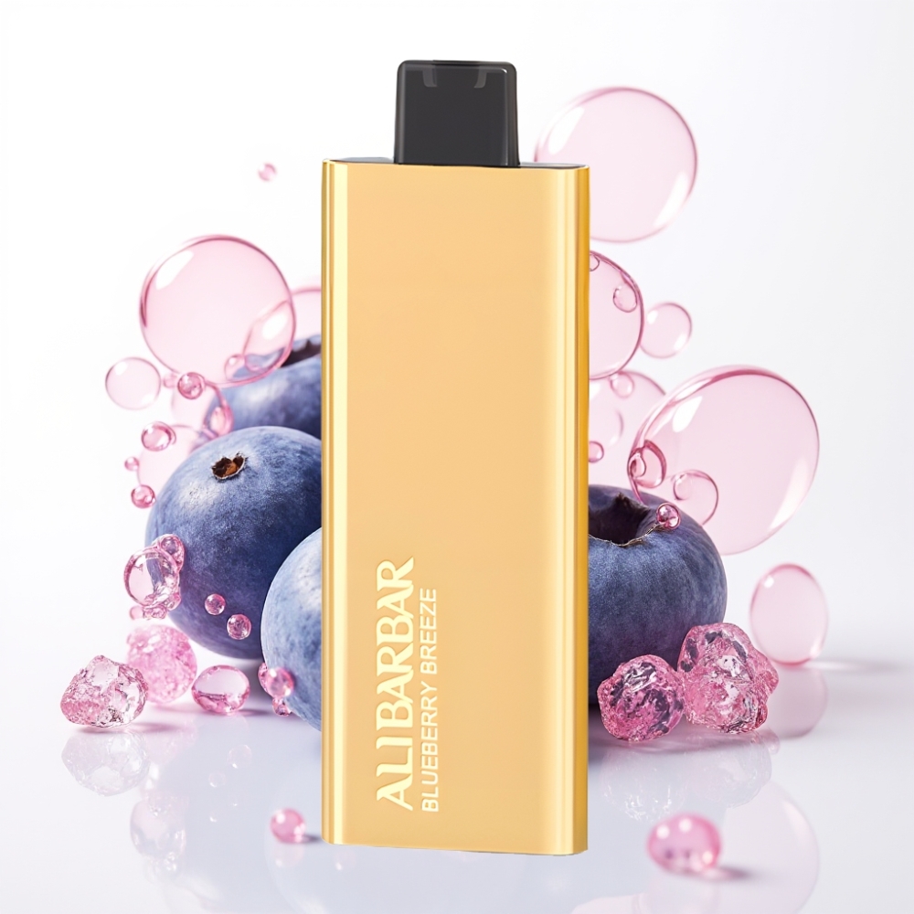 Alibarbar Pandora 7000 Puffs 17ml Brisa de Mirtilo Descartável