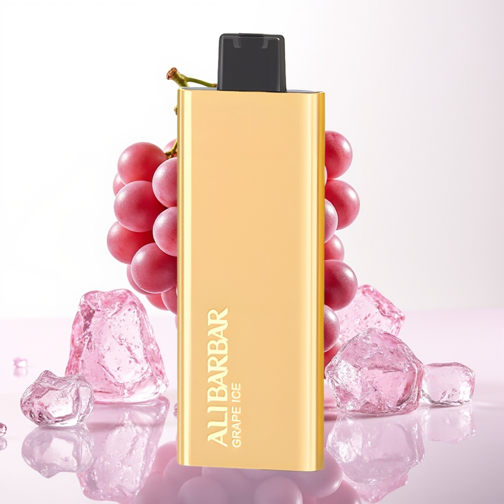 Alibarbar Pandora 7000 Puffs 17ml Uva Gelo Descartável