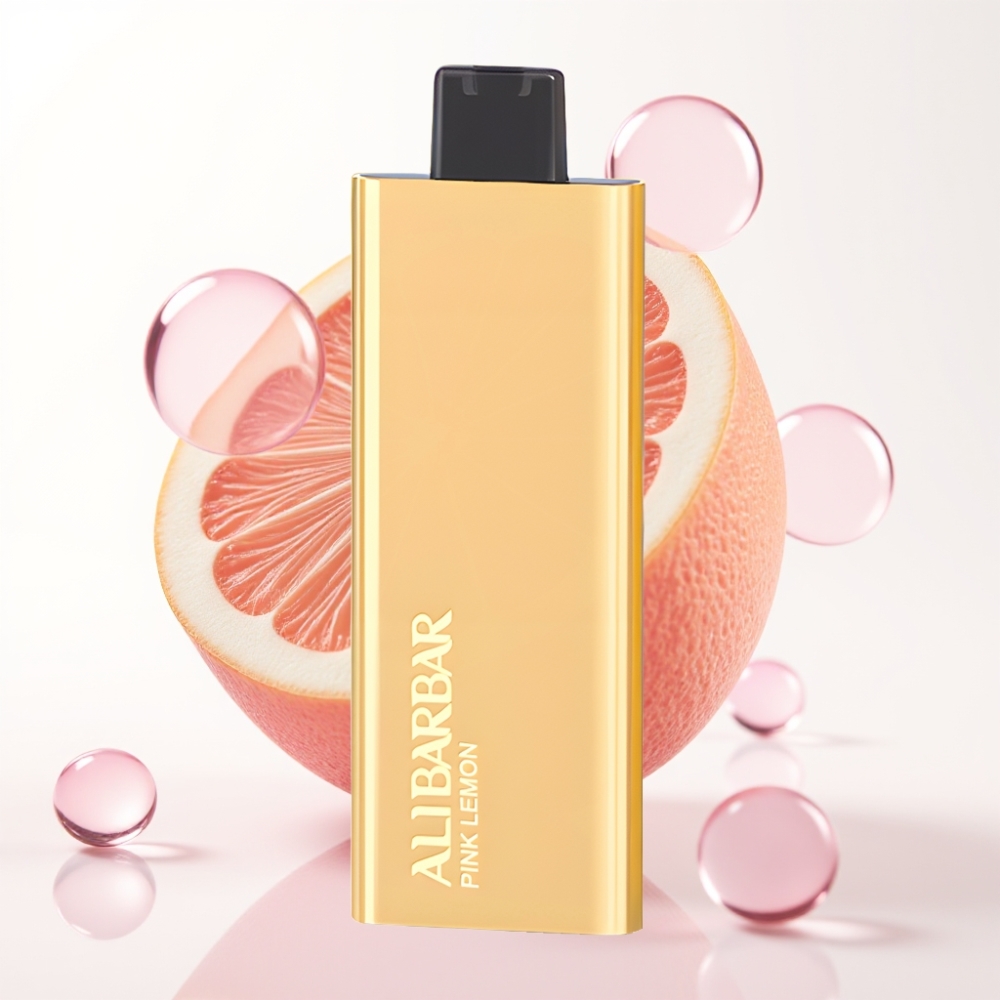Alibarbar Pandora 7000 Puffs Disposable Vape Limão Rosa 17ml 1.0Ω