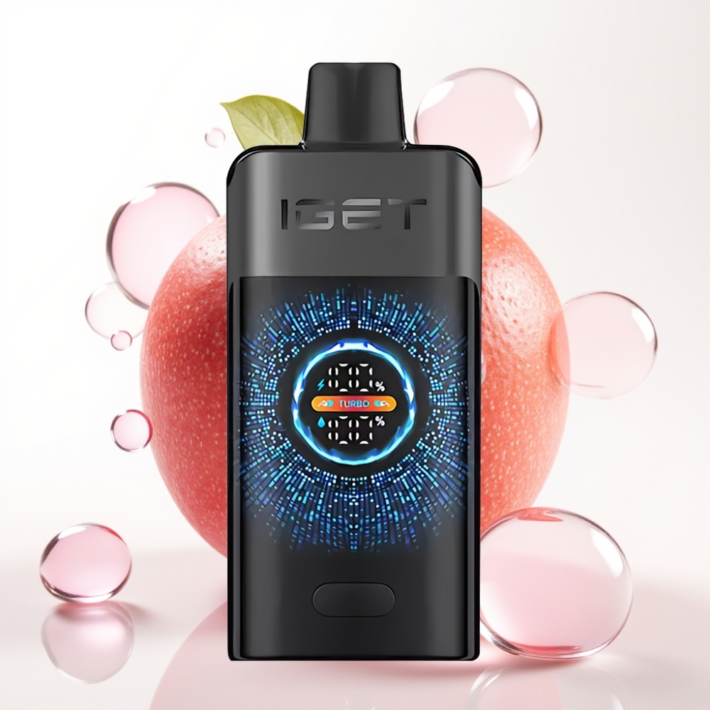 IGET ONE 12000 Puffs Vape Descartável Floresta Negra com Tela Colorida, 2700 mAh, 0.6 ohm
