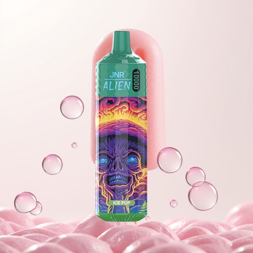 JNR Alien 10000 Puffs Vape Descarga Gelada com 850mAh e LED RGB