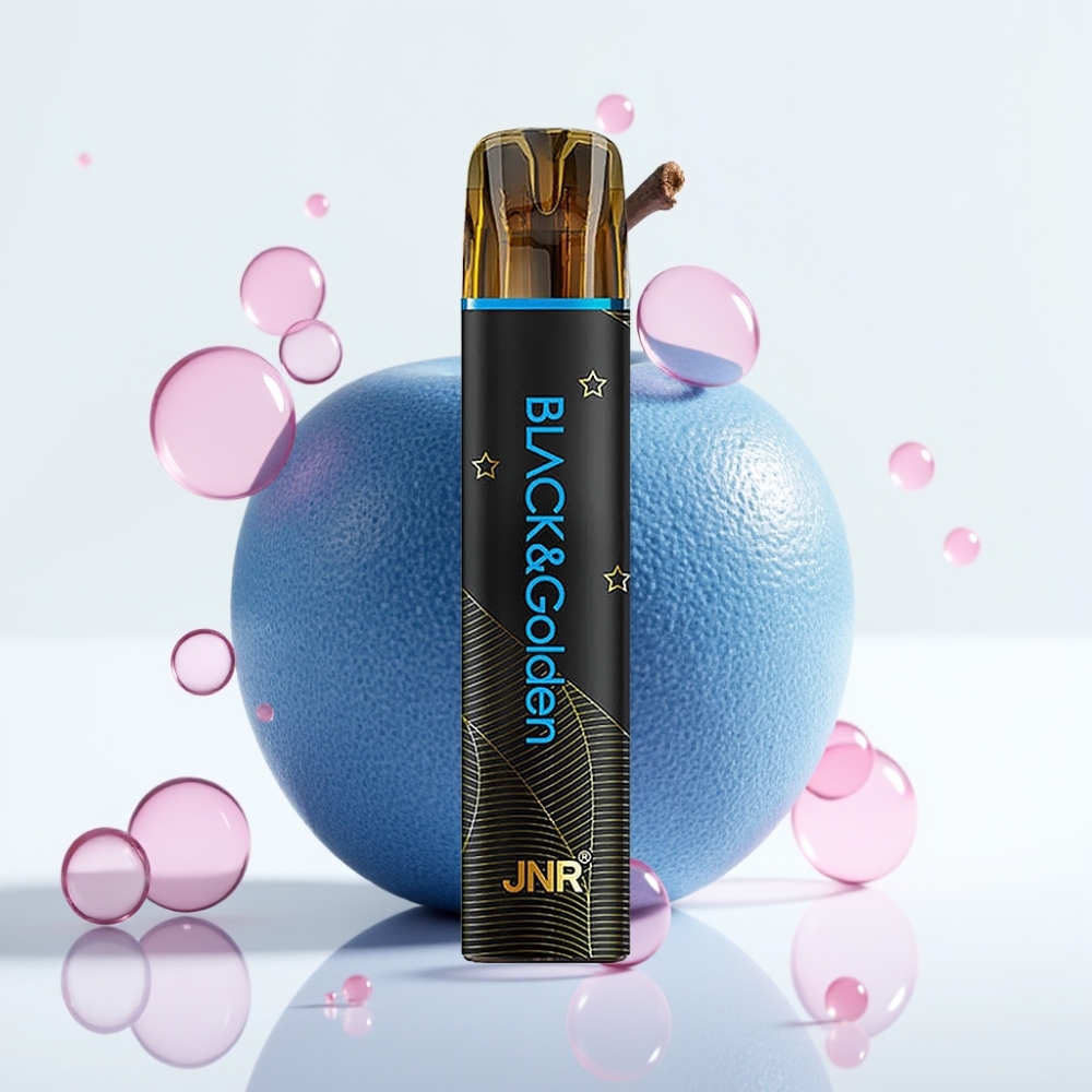 JNR Black&Golden 800 Puffs 2ml 550mAh TPD Sem Recarga Sabor Mr Blue