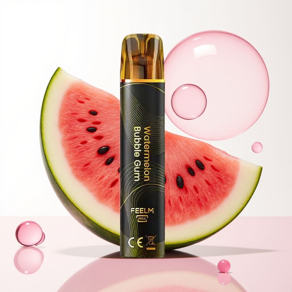 JNR Black&Golden 800 Puffs 2ml E-Liquid 2% Nicotine Chiclete de Melancia TPD