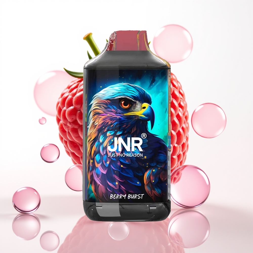 JNR Falcon 16000 Puffs Vape Disposable Explosão de Frutas Vermelhas 22ml 850mAh Dual Mesh