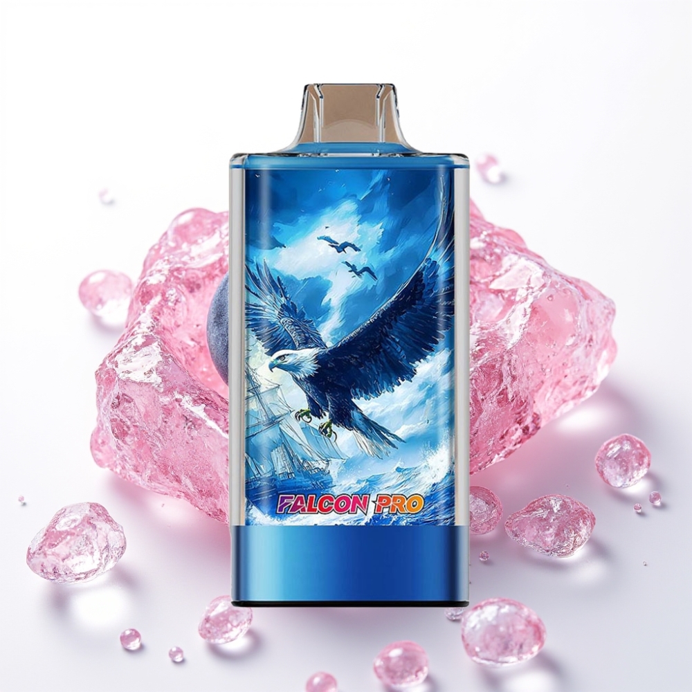 JNR Falcon Pro 28000 Vape Descartável Mirtilo Gelo com 30ml, 950mAh, 5% Nicotina