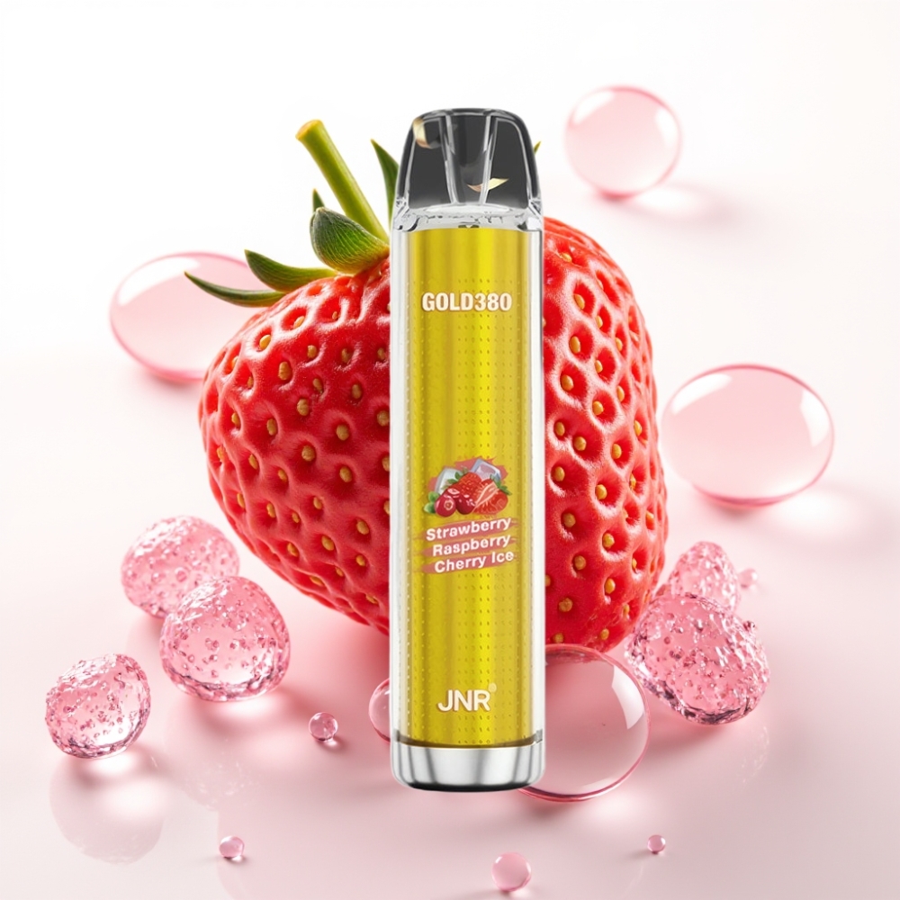 JNR Glod380 6000 Puffs 1500mAh 13ml 0%/2%/5% Morango Framboesa
