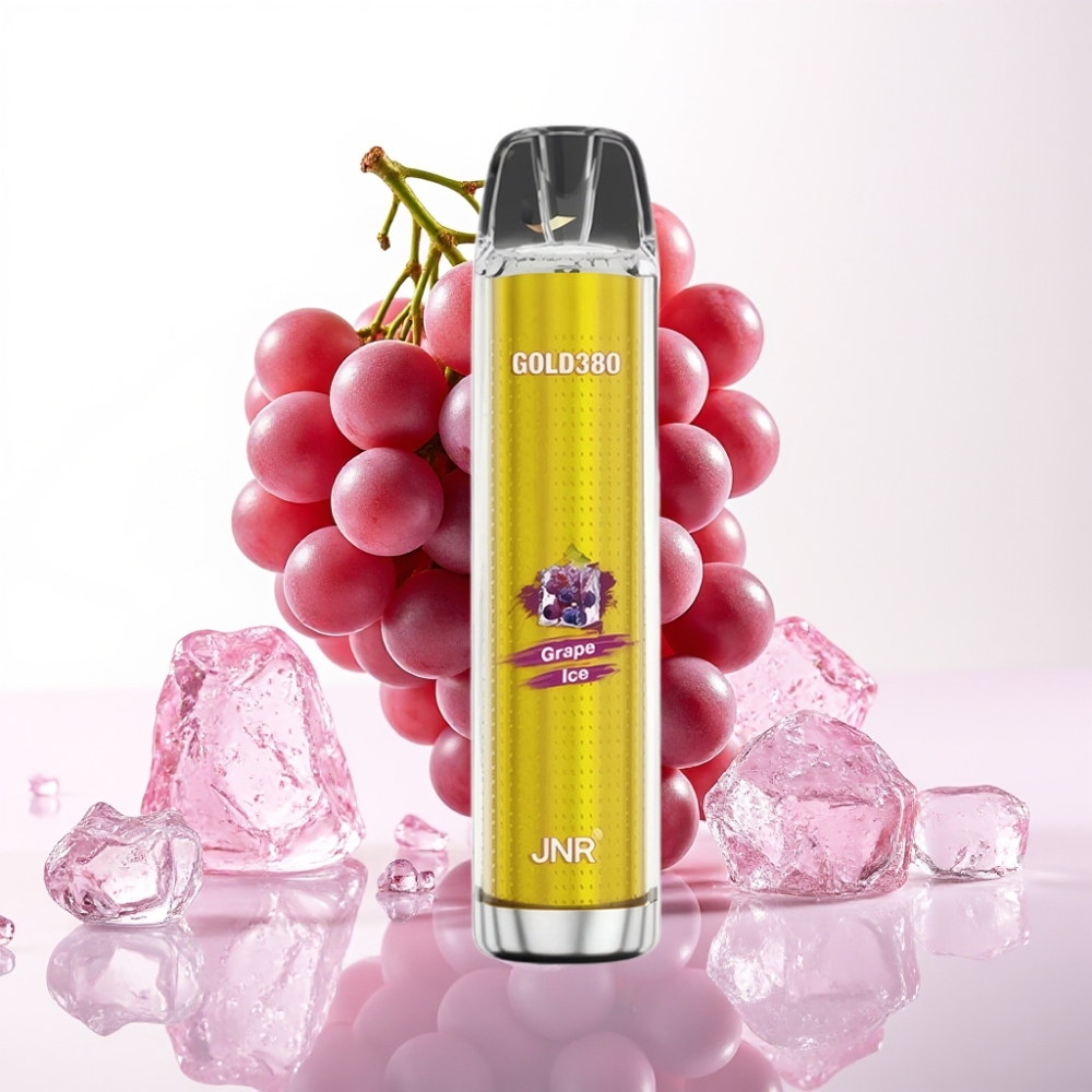 JNR Glod380 6000 Puffs Descartável Grape Ice 1500mAh 13ml 0%/2%/5%