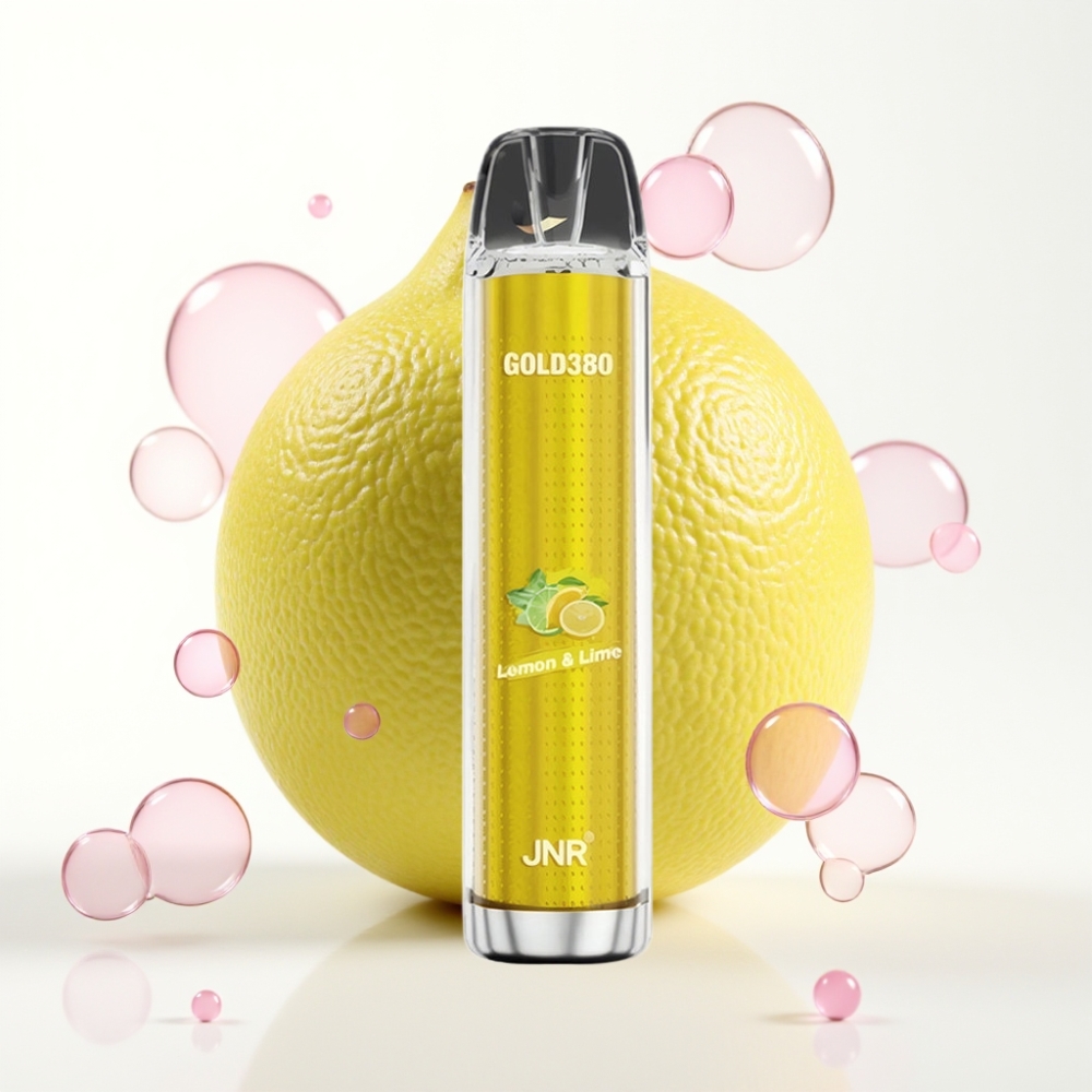 JNR Glod380 6000 Puffs Disposable Vape Limão Lima 1500mAh 13ml 0%/2%/5%