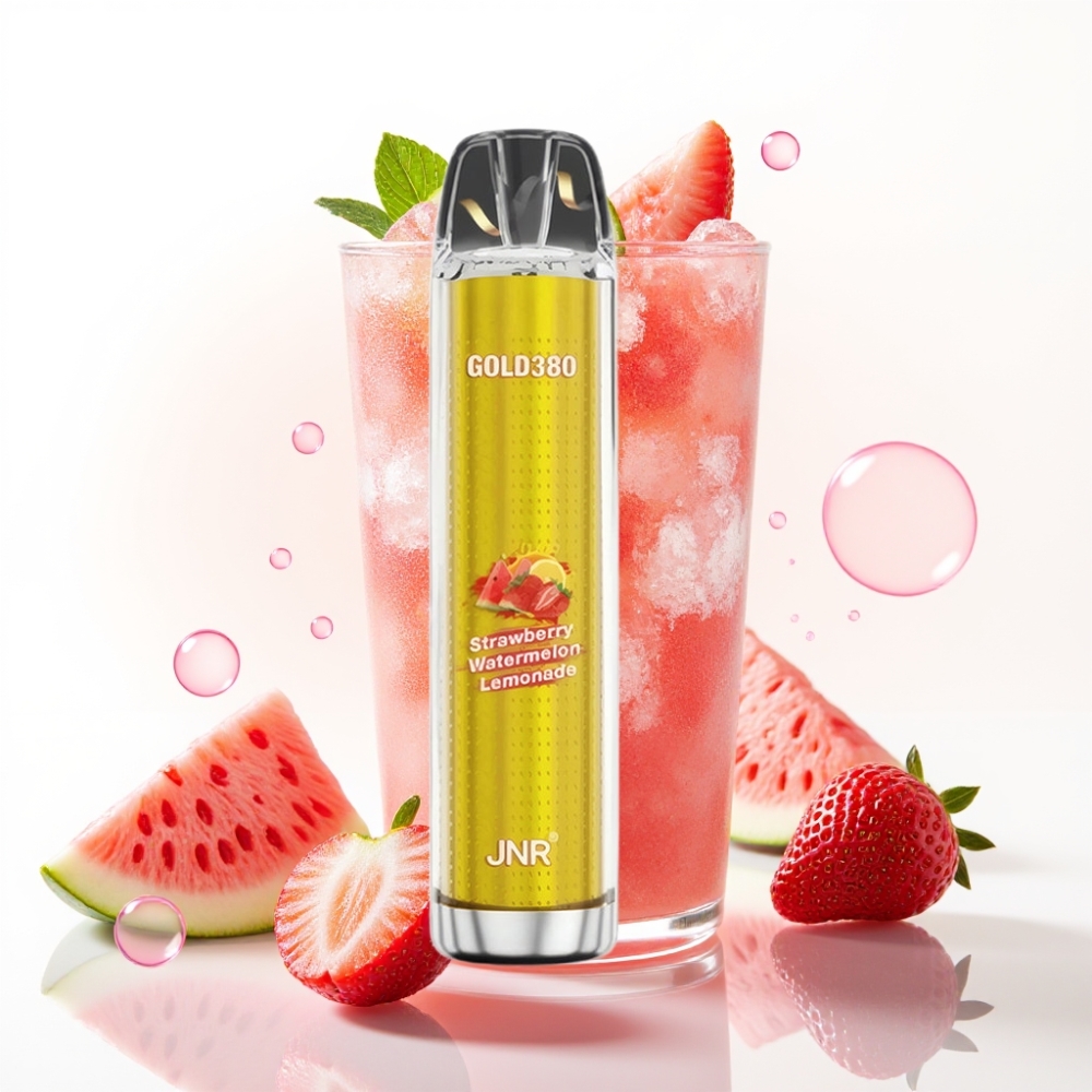 JNR Glod380 6000 Puffs Disposable Vape Morango Melancia Limonada 1500mAh 13ml