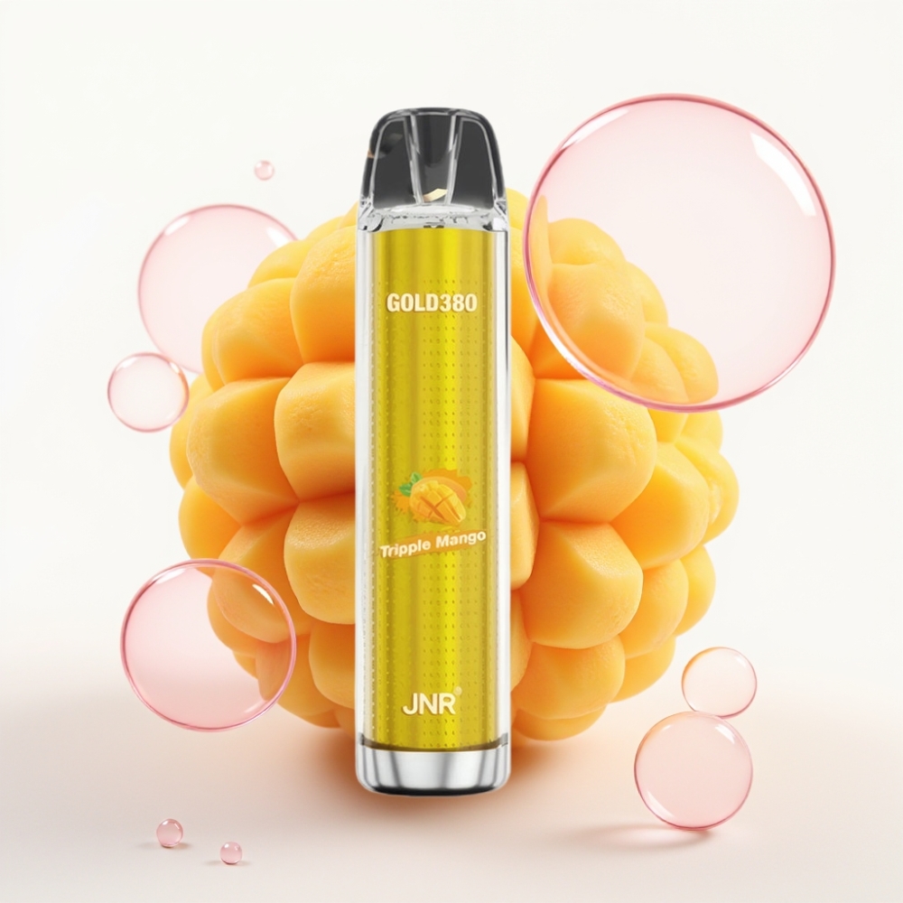 JNR Glod380 6000 Puffs Disposable Vape Triplo Manga 1500mAh 13ml 0%/2%/5%