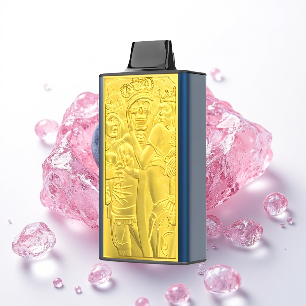 JNR Mega Box 25000 Puffs Recarregável USB-C 30ml Mirtilo Gelo