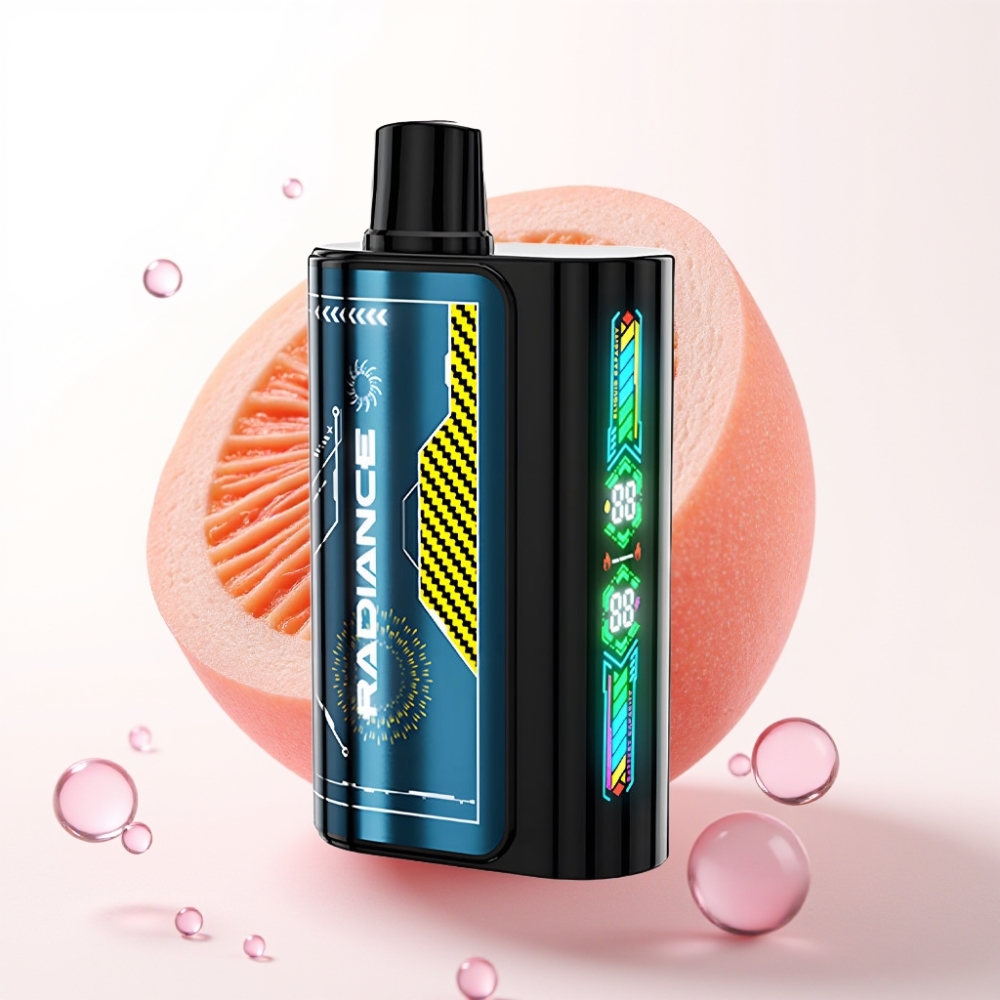 JNR Radiance 31000 Puffs Recarregável Vape Havaí com Tela Animação e Dual Mesh