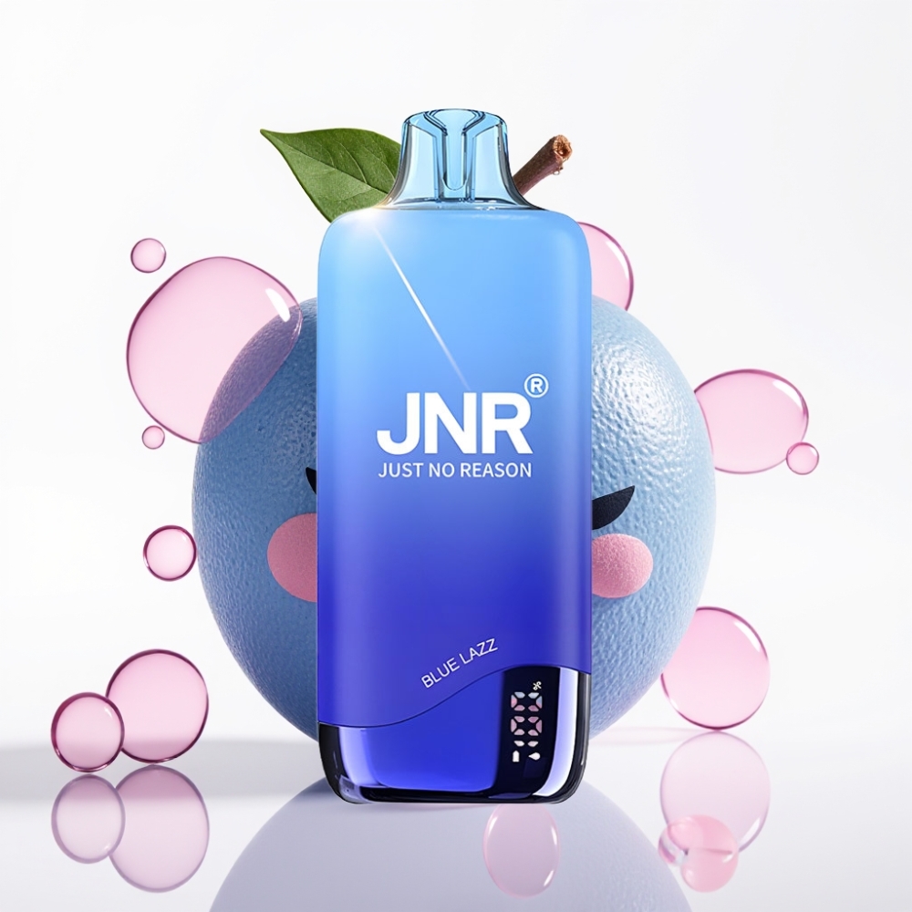 JNR Rainbow 10500 Puffs Vape Descartável Blue Lazz com Bateria 600mAh e 18ml