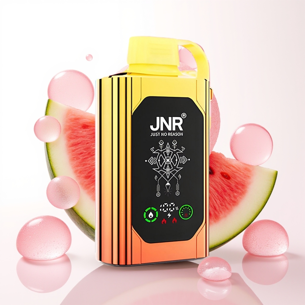 JNR Shisha Hookah Box 20500 Puffs Display HD Bateria 1000mAh Sabor Melancia Morango Chiclete
