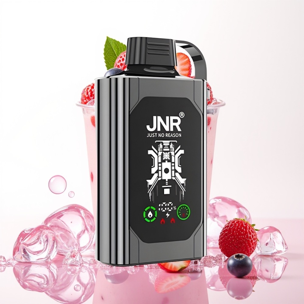 JNR Shisha Hookah Box 20500 Puffs Vape Bagas Silvestres Gelado Tela HD 1000mAh 25ml Dual Mesh Tipo-C