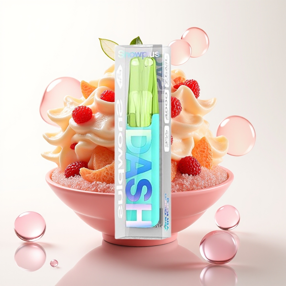 Snowplus Dash 4000 Puffs Dispositivo Descartável Chá Guan Yin King - Cerâmica, 530mAh, 7.5ml, 3%/5%