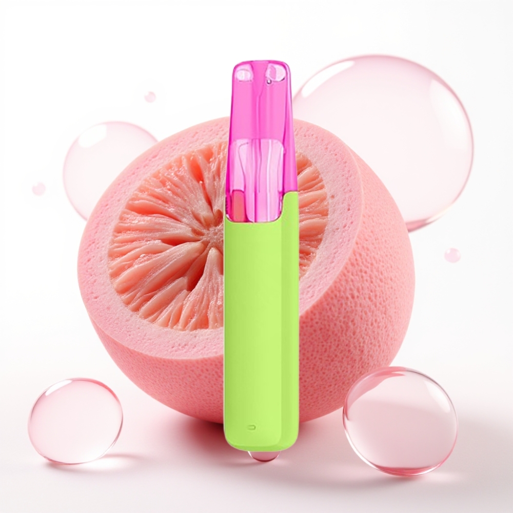 Snowplus Dash 4000 Puffs Dispositivo Descartável Goiaba Rosa Atomizador Cerâmico 530 mAh 7.5 ml