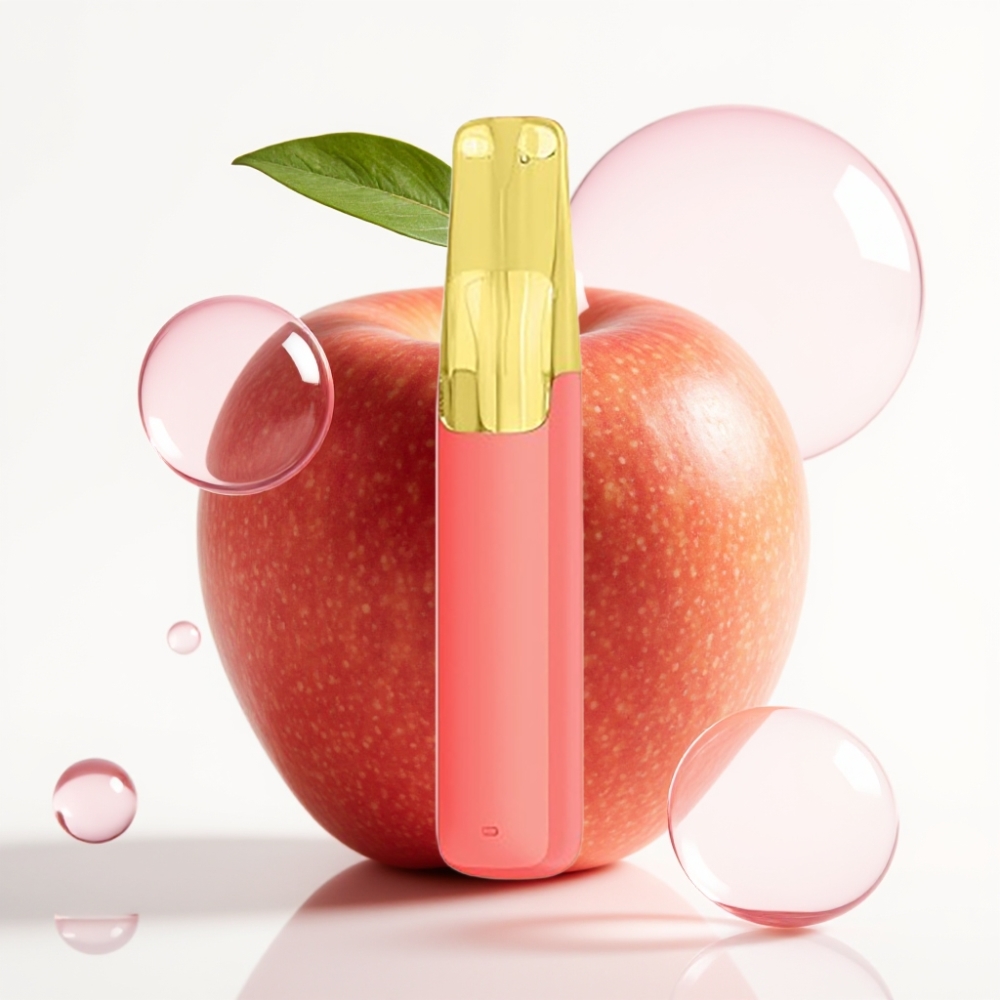 Snowplus Dash 4000 Puffs Dispositivo Descartável Maçã Honeycrisp Atomizador Cerâmico Bateria 530 mAh 7.5 ml