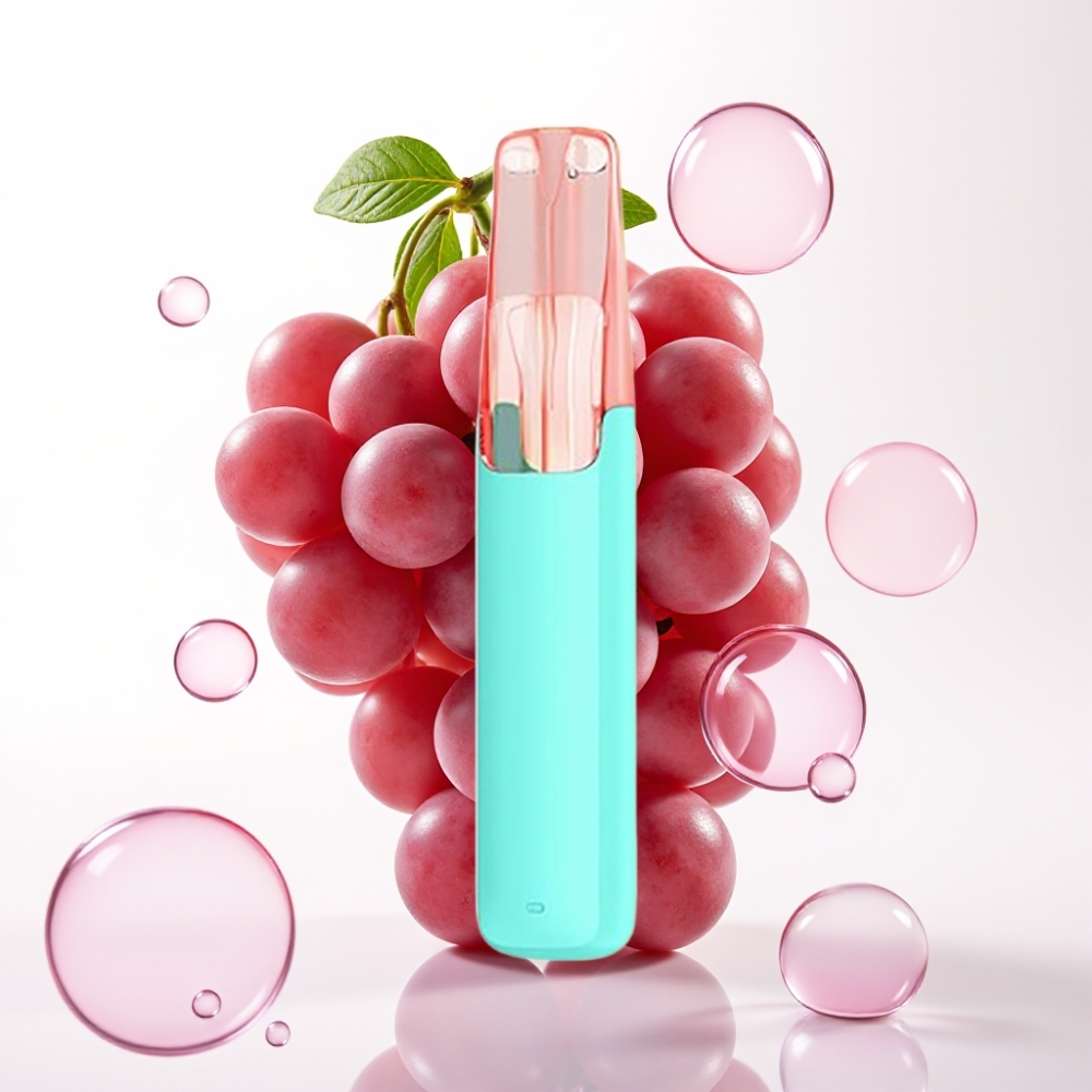 Snowplus Dash 4000 Puffs Dispositivo Descartável Uva Tangy - Atomizador Cerâmico, 530 mAh, 7.5 ml