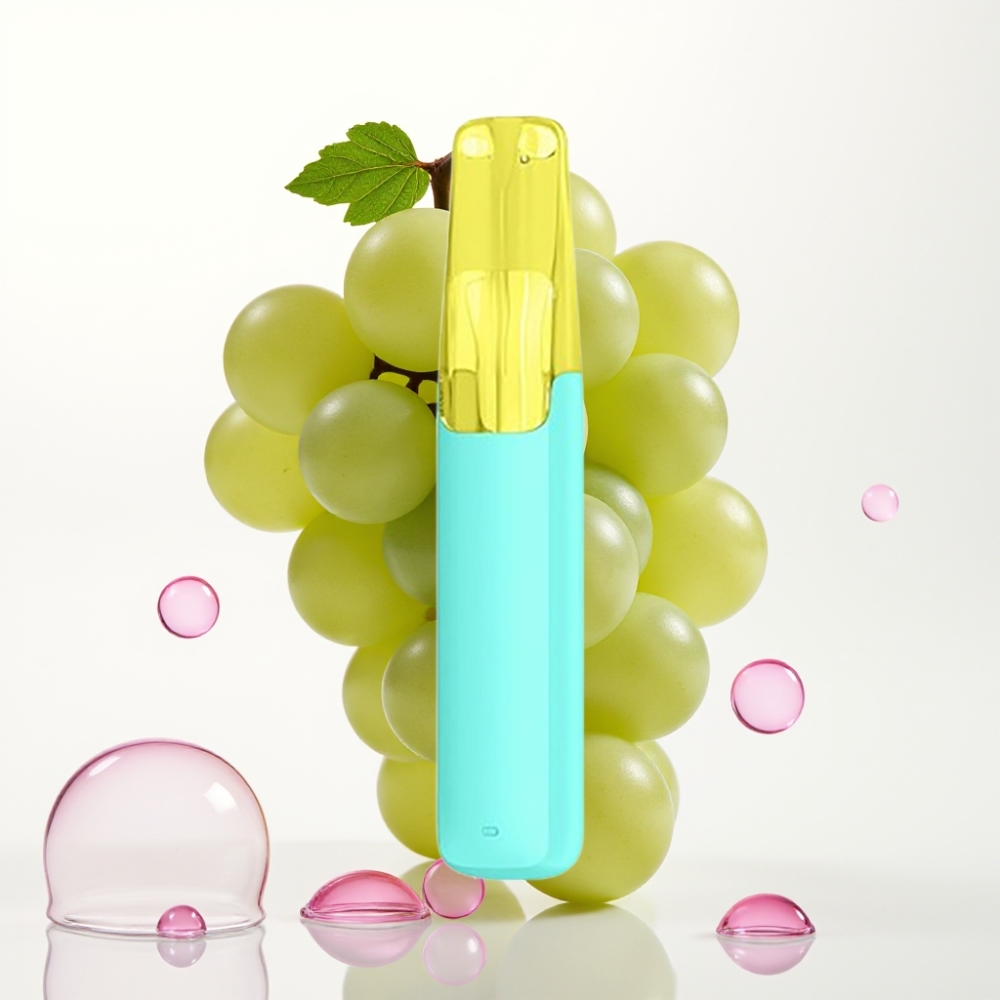 Snowplus Dash 4000 Puffs Dispositivo Descartável Uva Verde Atomizador Cerâmico 7,5 ml