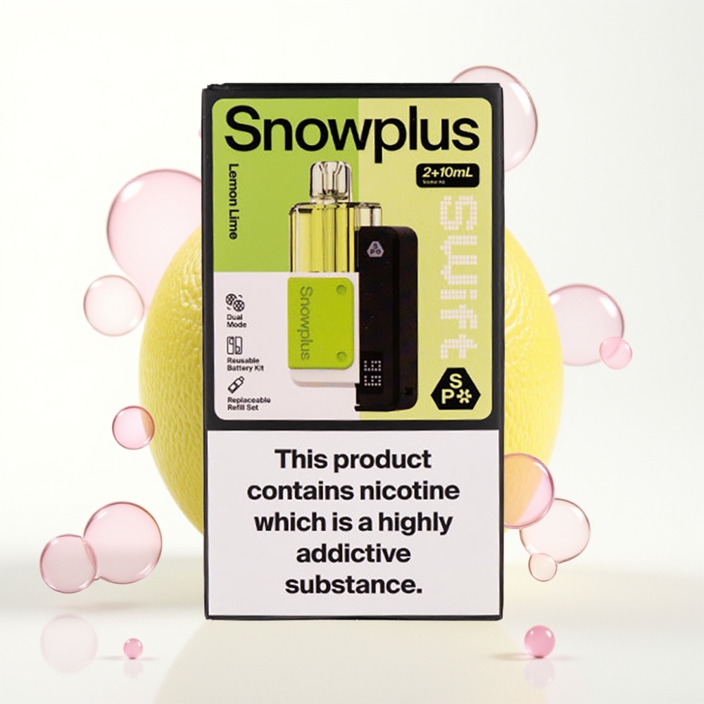 Snowplus Swift 5000 Puffs Kit Pré-preenchido Limão Lima 1000mAh 2+10ml Dual Mesh