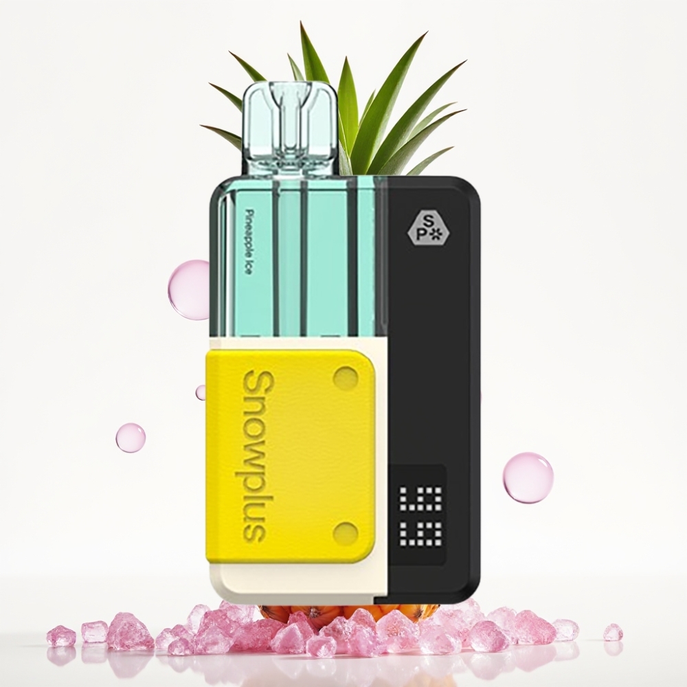 Snowplus Swift 5000 Puffs Kit Refilável Dual Mesh Abacaxi Gelo 1000mAh 2+10ml