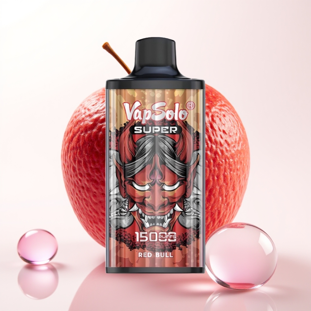 Vapsolo Super 15000 Puffs Vape Red Bull 40ml 850mAh Type-C 20/50mg