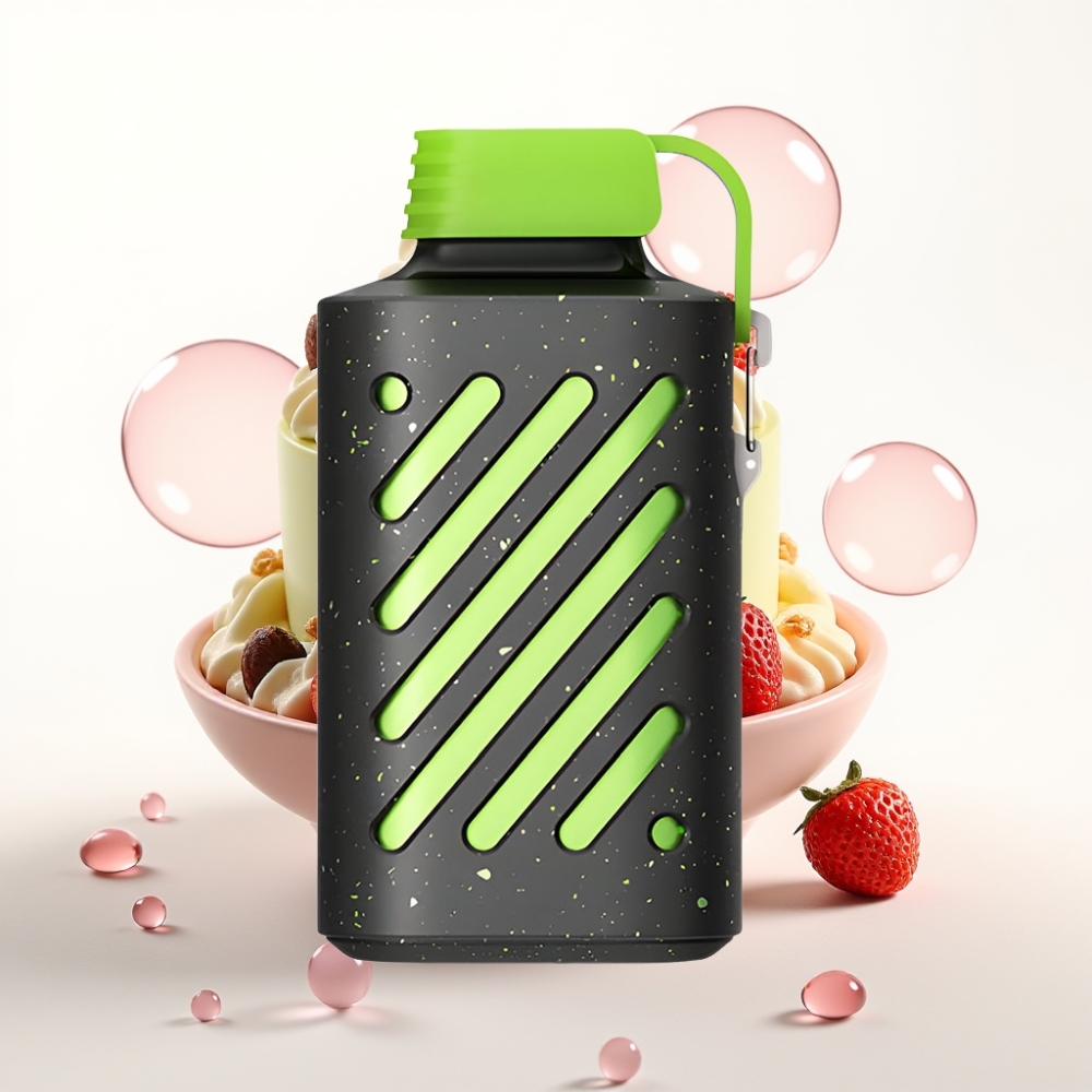VOZOL GEAR 10000 Disposable Vape Creme de Chocolate Matcha - 10000 Puffs, 20ml, 50mg/ml, Bobina VAMT