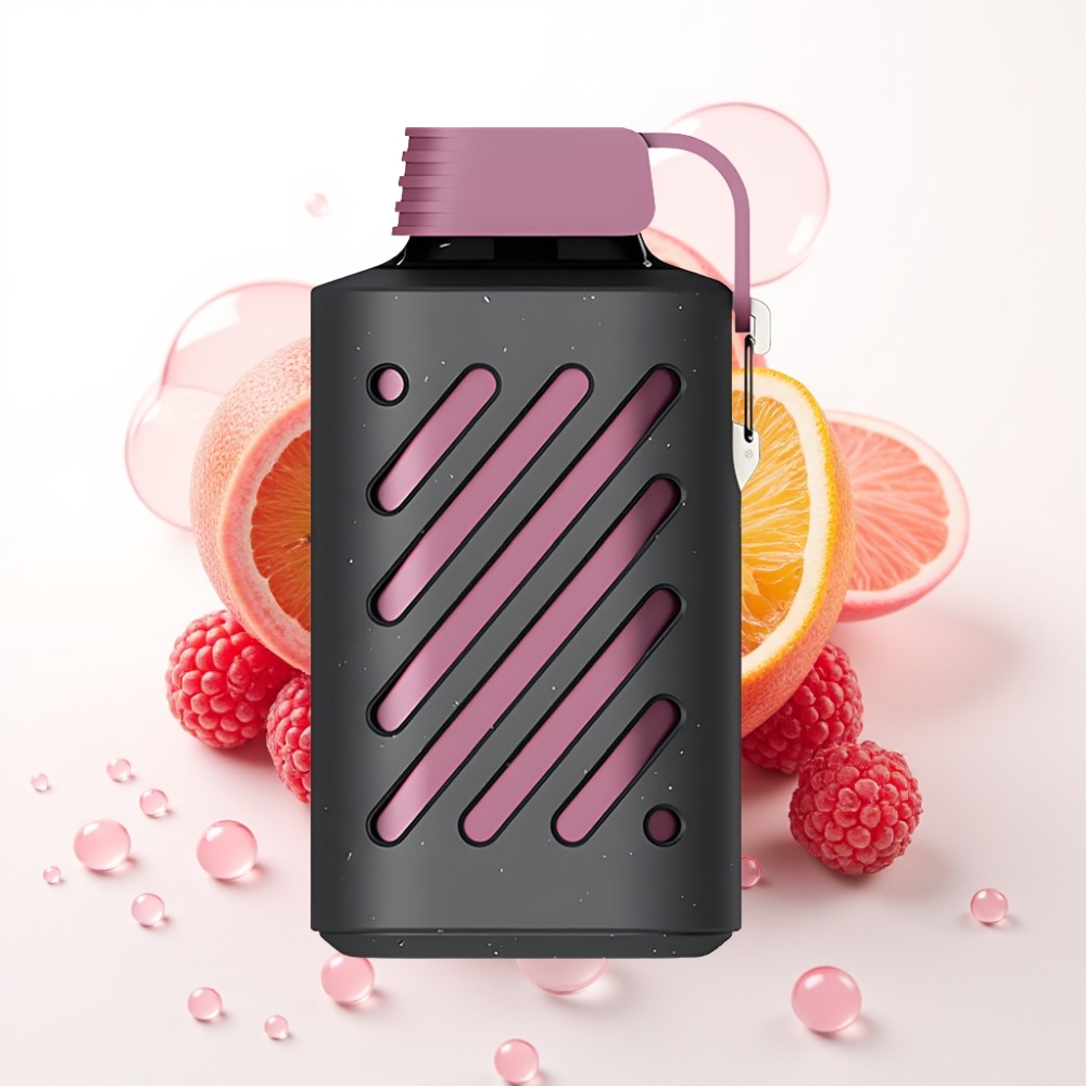 VOZOL GEAR 10000 Vape Descartável Maracujá Framboesa Tangerina, 30 Sabores, 20ml
