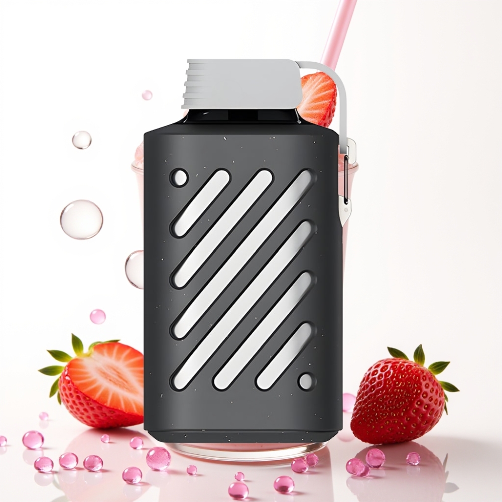 VOZOL GEAR 10000 Vape Descartável Smoothie de Morango, 10000 Puffs, 20ml, 50mg/ml