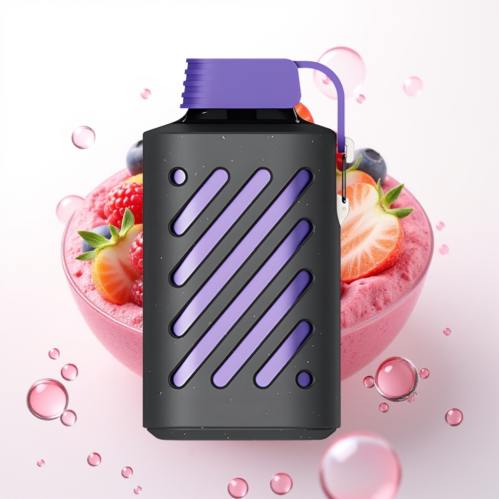 VOZOL GEAR 10000 Vape Descartável Tempestade de Frutas da Floresta 10000 Puffs 20ml E-líquido 50mg/ml Nicotina