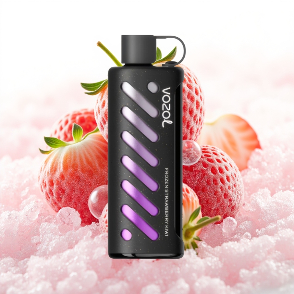 VOZOL Gear Shisha 25000 Puffs Dual Mesh S.i.L.C Tech Morango Kiwi Congelado