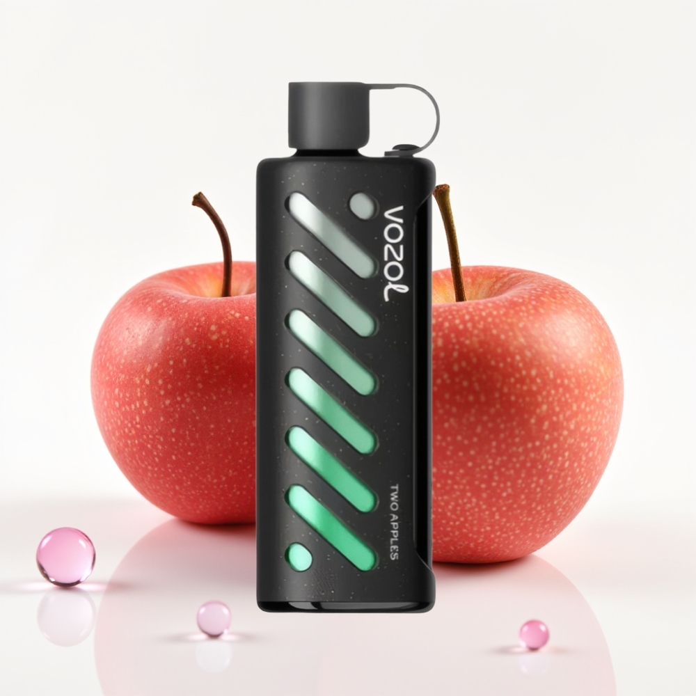 VOZOL Gear Shisha 25000 Puffs S.i.L.C Tech Dual Mesh 1000mAh 5mg/ml Duas Maçãs