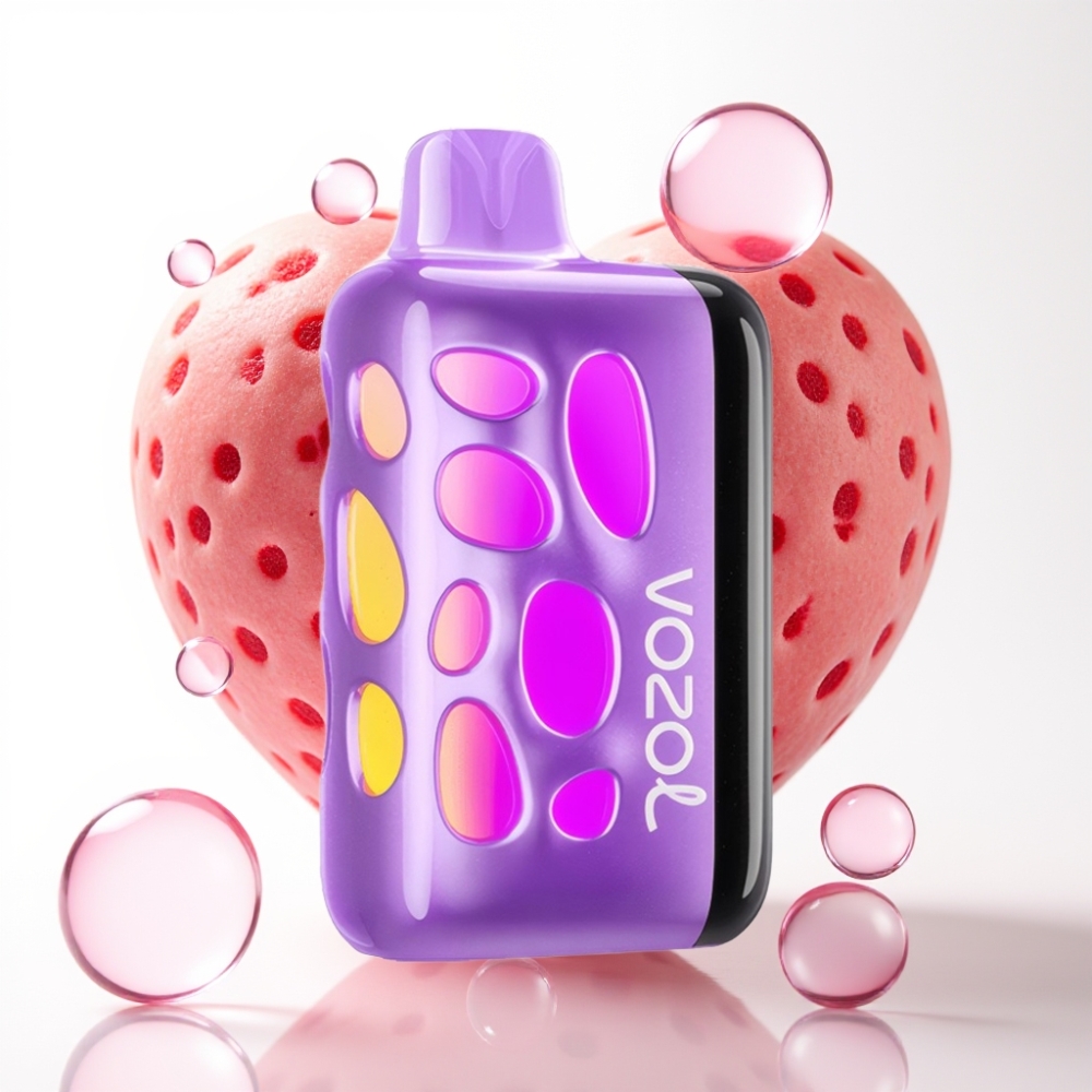 VOZOL RAVE 40000 Vape Descartável Amor 777 com Design Glow 270°, Modo Festa e 80% Carga em 20 Min