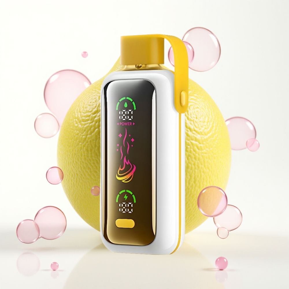 VOZOL Star 20000 Puffs Tela Espelhada HD 2.2" Dual Mesh Bateria 650mAh Limão Lima
