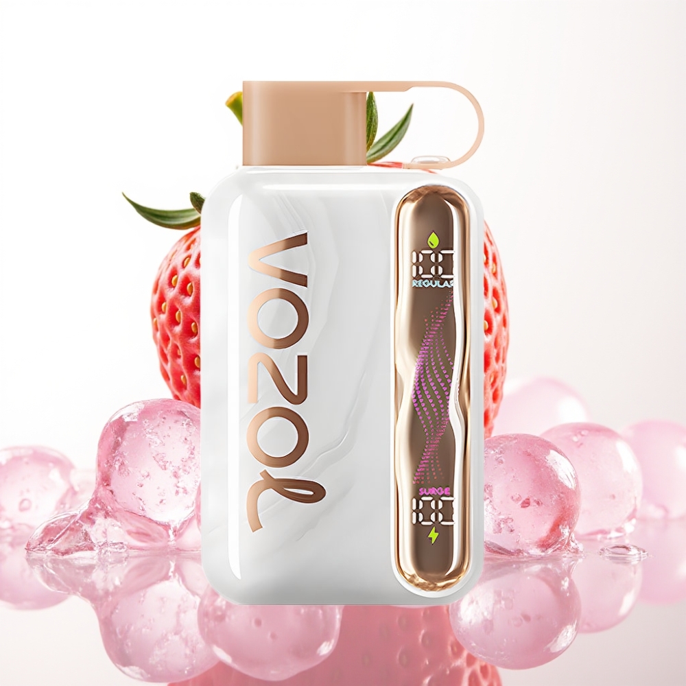 VOZOL STAR 40000 Puffs Vape Descarga Única Gelado de Morango 1000mAh Type-C 20/50mg/ml