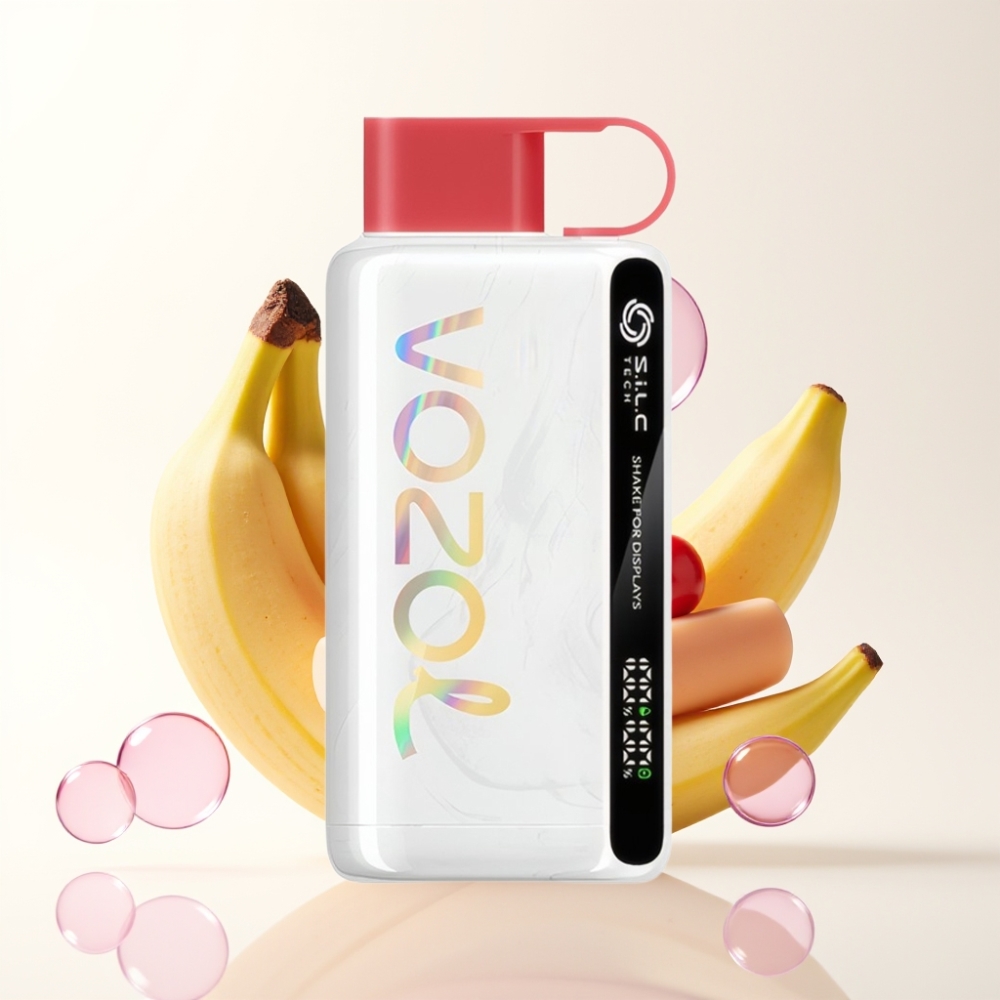 VOZOL STAR 9000/12000 Disposable Vape Pitaya Banana Cereja com S.i.L.C TECH e 650mAh