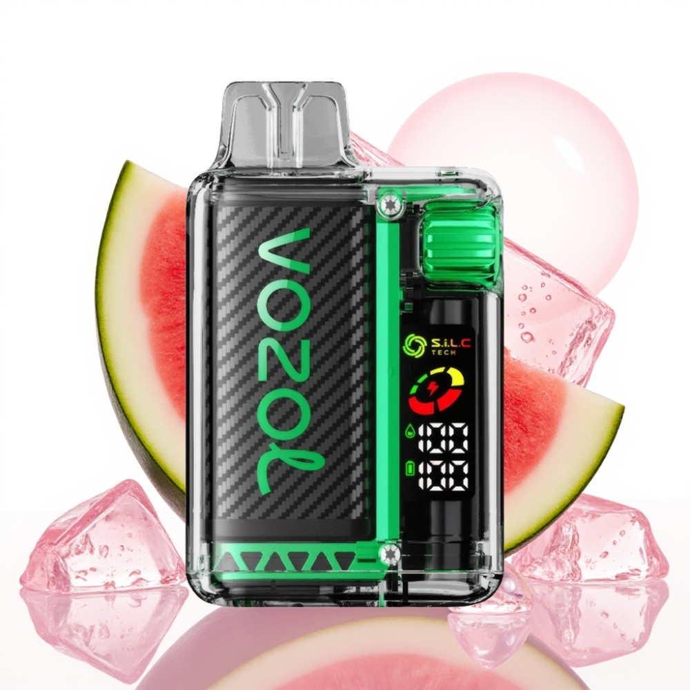 VOZOL Vista 20000 Puffs Rechargeable Kit Melancia Gelo OLED TPD 650mAh 2%